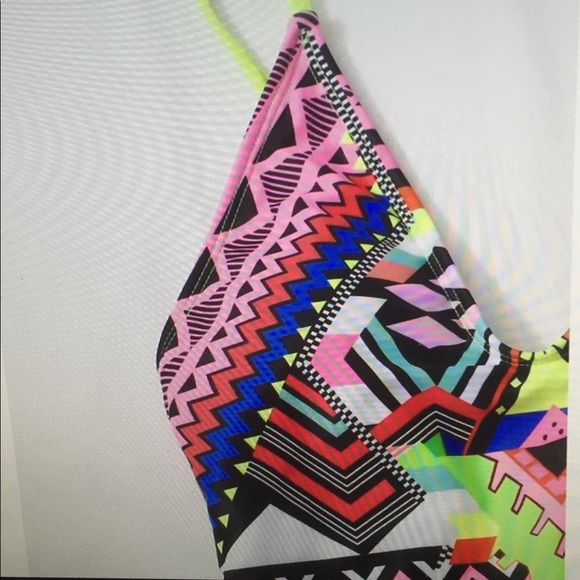 New Aztec print one piece swimsuit - Picture 3 of 3